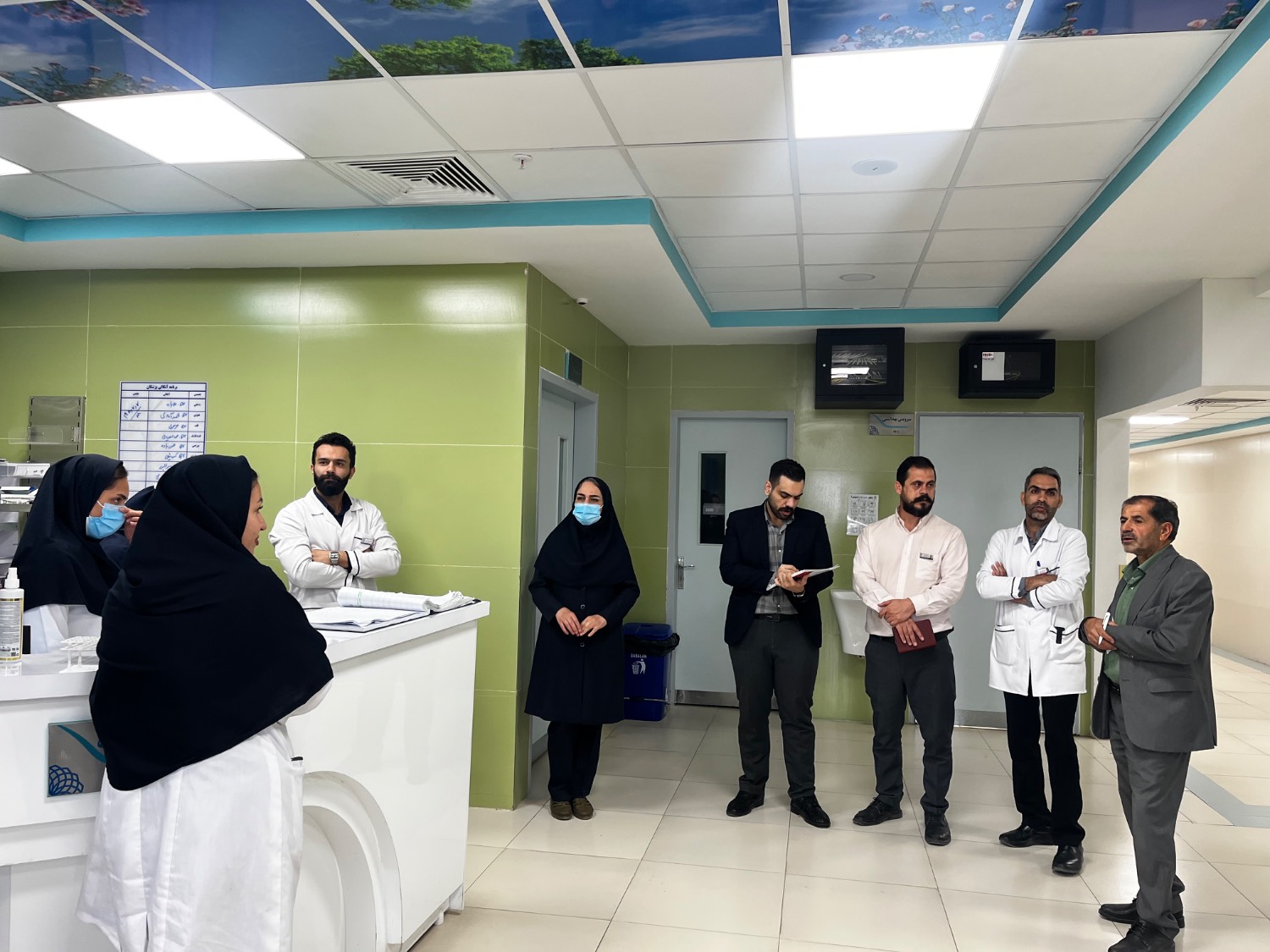 برگزاری واک‌راند ایمنی در بیمارستان پیامبراعظم(ص)